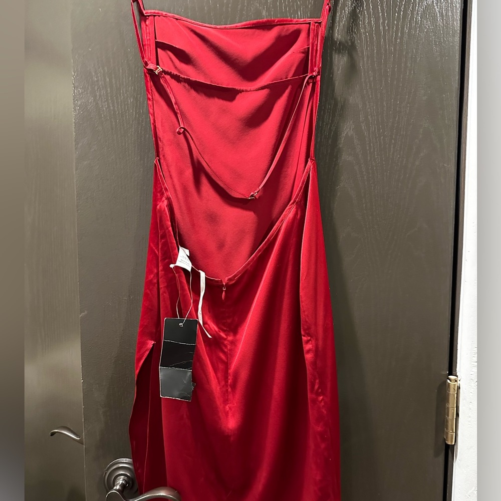 NWT Are You Am I Small Misa Midi Silk Dress - Picture 4 of 9